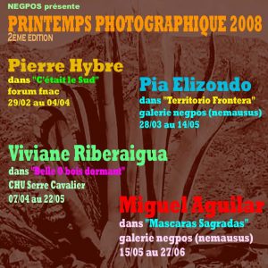 Lire la suite à propos de l’article PRINTEMPS PHOTOGRAPHIQUE N°2 – 2008 –
