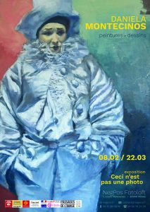 Lire la suite à propos de l’article DANIELA MONTECINOS peintures et dessins CECI N&rsquo;EST PAS UNE PHOTO