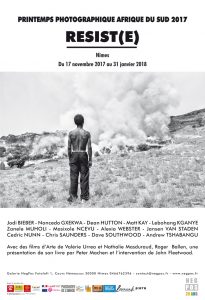 Lire la suite à propos de l’article PRINTEMPS PHOTOGRAPHIQUE N°11 – 2017 – RESIST(E) – SPÉCIAL AFRIQUE DU SUD